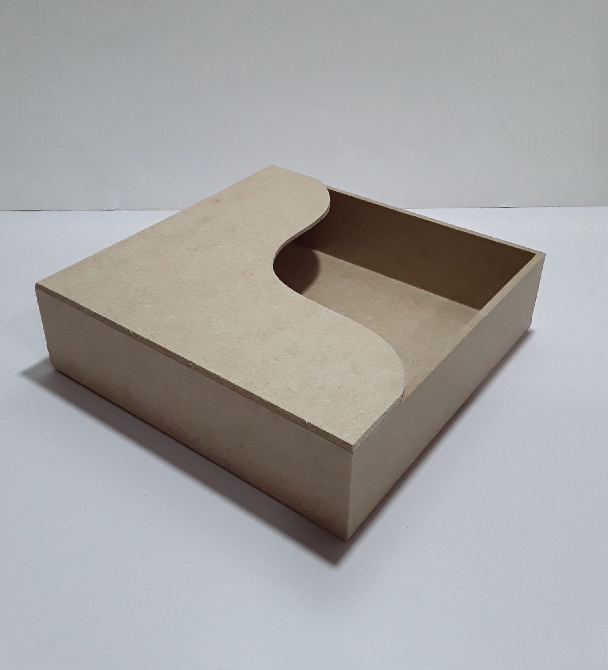 Porta Guardanapo Meia Tampa 18x18 Liso